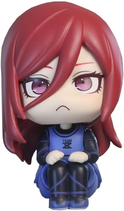 Chigiri Hyoma Figure Anime Look Up Figurine 3.9'' PVC Cute Action Figure Model Cake Topper Collectible Statue