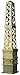 Kichler Lighting 15377VGB Ainsley Square Garden Obelisk 12-Volt Specialty Light, Verdigris with Aged Brass and Frosted Glass Diffuser