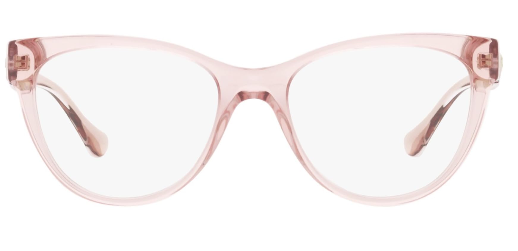 Versace VE3304-5339 Okulary do oprawek przezroczyste różowe w/DEMO SOCZEWKI 53 mm, przezroczysty róż, 53/18/140, Przezroczysty róż, 53/18/140