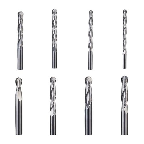 Mèche de routeur à nez sphérique 6mm pour gravure sur bois précise