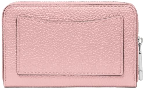 Image of Michael Kors Jet Set Small Zip Around Card Case, Smokey Rose