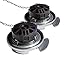 Road King Truck Parts Keyed Alike Pair Locking Lever Style Diesel Fuel Caps for Peterbilt