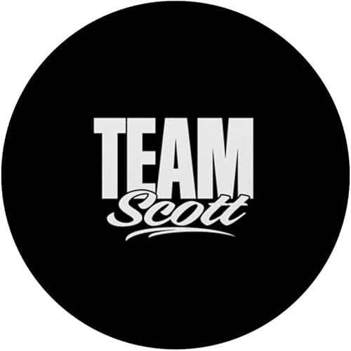 Miniatura 3 de Team Scott Name, Cheer for Scott Support PopSockets Intercambiable PopGrip