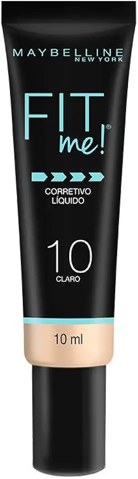 Maybelline NY Corretivo Líquido Efeito Matificador Fit Me 10 Claro, 10ml