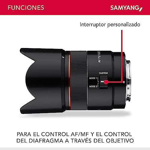 Objetivo Samyang AF 75 mm F1.8 para Sony E Mount - Fernando Cortés