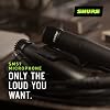 Shure SM57 Dynamic Microphone Wired Cardioid XLR Instrument Handheld Mic for Guitar Amplifiers, Snare Drum, Percussion, Live Sound & Studio Recording, Black