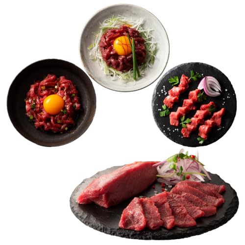 「熊本特産」切れてる馬刺し4種セット 馬肉 馬刺し 赤身 スライス ユッケ 株式会社フジチク