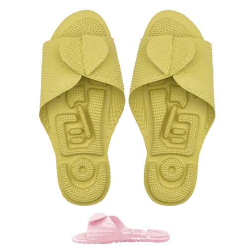 Acupressure Slippers for Sensitive Feet Women Reversible – Foot Comfort Products Inspired by Plantation Tool Massager Design for Everyday Leg Refreshment