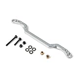 Gmade 30051 GS01 Machined Steering Link Fits Komodo/Sawback, 116mm, Silver