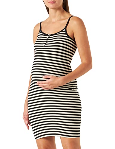 Robe sans manches à rayures pour un confort quotidien sans serrer