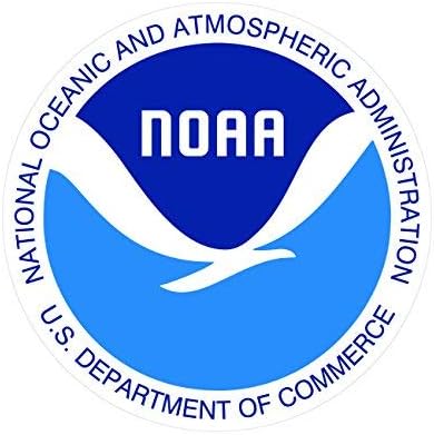 National Oceanic and Atmospheric Administration Logo Sticker Die Cut Decal Vinyl Made in USA