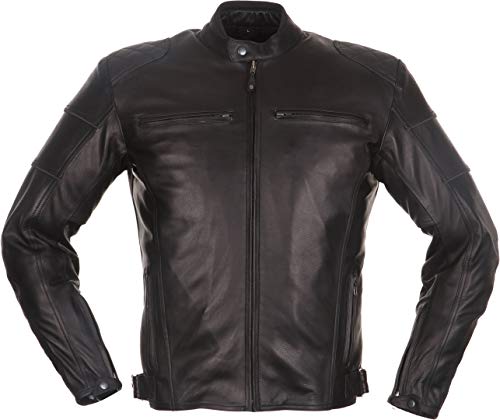 Modeka Ruven Lederjacke Motorradjacke schwarz