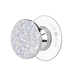 Case-Mate – Minis – Phone Grip – Cell Phone Holder – Suction Cup Cell Phone Stand [Removable For Wireless Charging] For iPhone 15 Pro Max/ 14 Pro Max/ 13 Pro Max/ S23 Ultra/ Pixel 8 – Twinkle Stardust