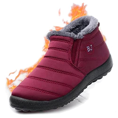 Vercady Women's Warm Snow Boots Lorenzo Vinci Waterproof