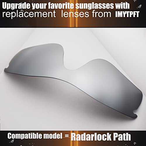 Lentilles de rechange Radarlock Path Titanium : verres compatibles Titane et Vert - 3