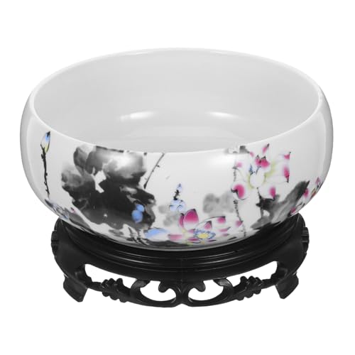 ROMISBABA Piantatrice in per Piante Idroponiche con Base Stabile Contenitore Decorativo per Pothos e Piante Dacqua per e