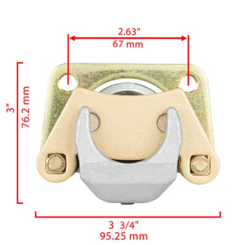 Caltric Rear Left And Right Brake Caliper Compatible With Polaris Ranger 700 4X4 Efi 2009 #TOP2