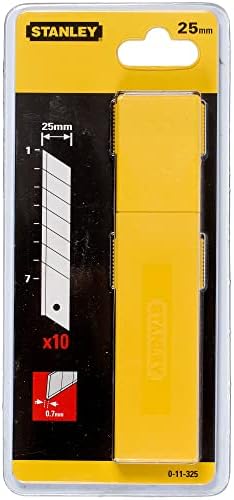 Stanley 011325 25mm Snap Off Blades