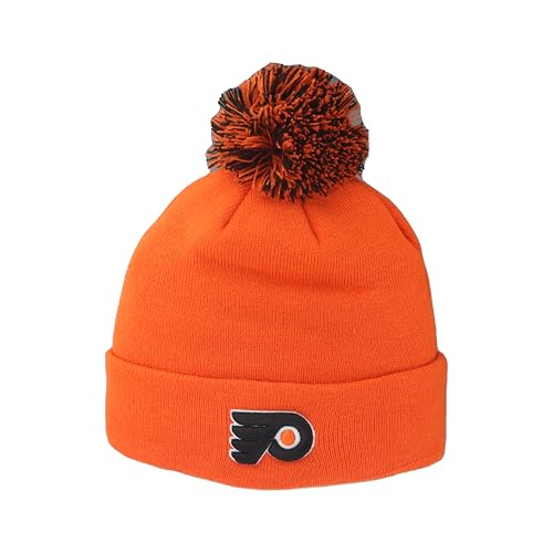 Philadelphia Flyers NHL Officially Licensed Beanie Pom Icon Team Color