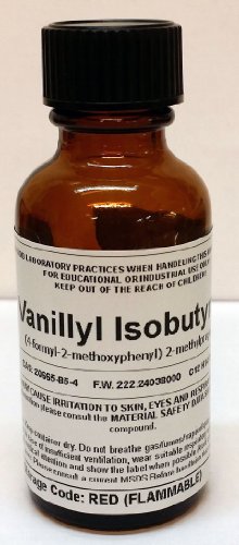 CCS LLC Vanillyl Isobutyrate (Vanillin isobutyrate, isobutavan (Givaudan) High Purity Aroma Compound 15ml (0.5oz)