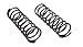 ACDelco 45H2098 Professional Rear Coil Spring Set