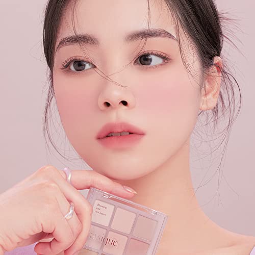 Dasique Shadow Palette #13 Cool Blending L Vegan, Cruelty-Free L 9 Blendable Shades In Smooth Matte Finish #TOP2