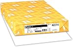 Exact Index Cardstock, 11" X 17", 90 lb/163 GSM, White, 94 Brightness, 250 Sheets (40314)