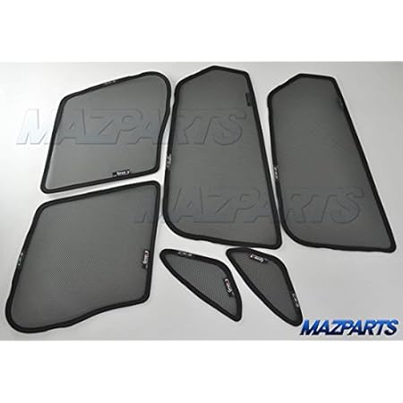 Amazon Mazparts マツダ Cx 3用サンシェードセット 前席 後席 後席小窓セット サンシェード 車 バイク