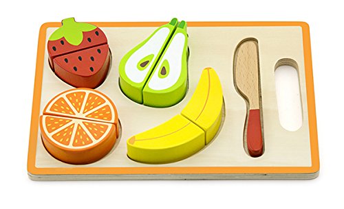 Viga Toys - 50978 - Shape Puzzle - Cutting Fruit