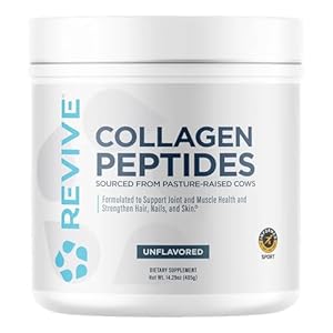 Revive MD Collagen Powder for Women & Men – Collagen Powder for Hair, Skin, & Nails – Collagen Supplements Powder with Biotin & Vitamin C for Healthy Collagen Production, Joints, & Tendons Support