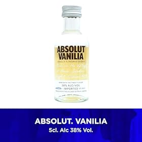 Absolut Vodka Gift Set - Flavoured Vodka, 3x 5cl Vanilla Vodka, Raspberry Vodka, Lime Vodka Alcohol Miniatures, x 3 Mini Vodka Shots Glass, Alcohol Gift Set - Birthday Vodka Gifts for Men and Women – BEAMS INTERNATIONAL