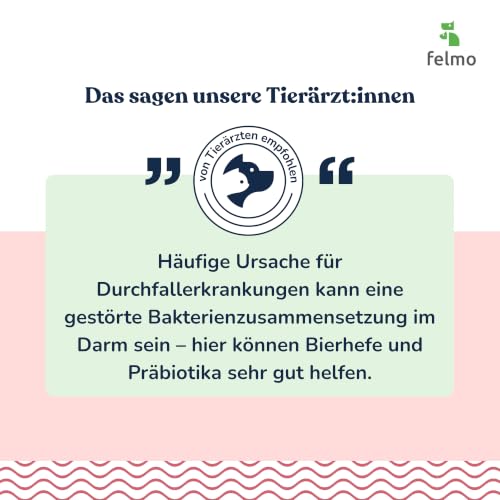 felmo Verdauungs-Snacks für Hunde (180g) mit Lamm & Bierhefe