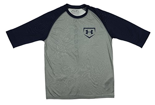 Under Armour Baseball Tee pour homme t-shirt gris heather taille M