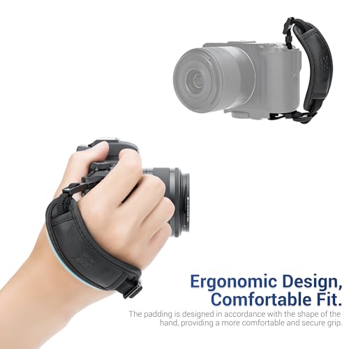 Camera Hand Wrist Grip Strap with Thinner Lanyard for Canon EOS R50 V R50V R100 R10 R6 R5 R6 Mark II for Fujifilm X Half GFX 100 II Coolpix P1100 for Panasonic Lumix S1II S1IIE S1RII FZ80D S5IIX S9 - Image 7