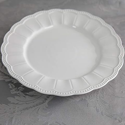 Decor Essentials Porcelain Charger Plates for Weddings Cover