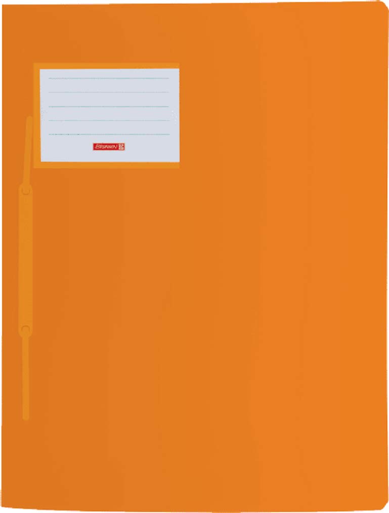 Brunnen Fact! Polypropylene Folder A4 24 x 34 cm Translucent Coloured singolo Arancione โ image 1