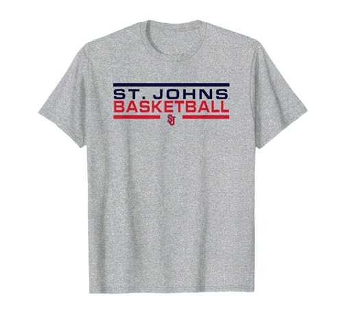 St. John's Red Storm Basketball Varsity Gray T-Shirt