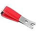 Alomejor Fly Fishing Line Cutter Portable Pliers Tool for Precise Cutting Tips and Material Lightweight and Durable Ideal for All Fishing Line Red (Red)