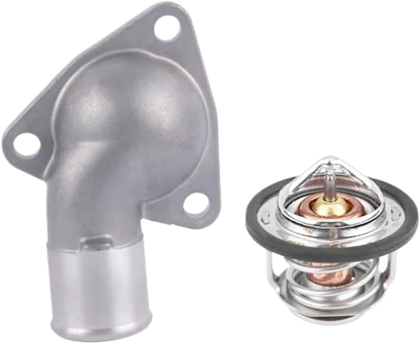 Water Coolant Outlet Cover and Thermostat Housing Assembly Compatible with 4Runner 2.8L 3.0L 1994-2004 and Chaser(2 PCS)
