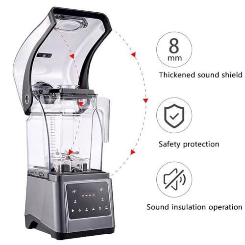 Mini machine à jus slush et granité multifonction avec mixeur smoothie silencieux