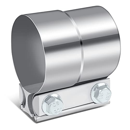 DNA Motoring Stainless Steel Exhaust Band Clamps