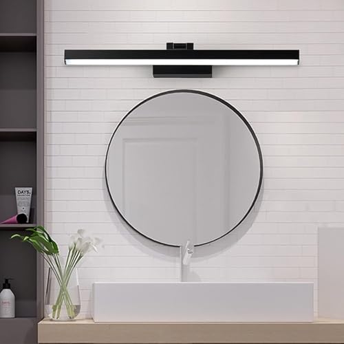 Miroir lumineux LED de salle de bain étanche avec éclairage avant et orientable - 6