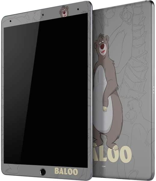 Skinit Decal Tablet Skin Compatible with iPad Air 10.9in (4th Gen, 2020) - Officially Licensed Disney Jungle Book Baloo Portrait Design