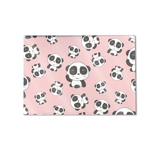 Image of Glossy Glitter Gaming Skin Compatible with HP Envy x360 16 inch (2023) - Panda Hello - Premium 3M Vinyl Protective Wrap Decal Cover - Easy to Apply | Crafted in The USA by MightySkins