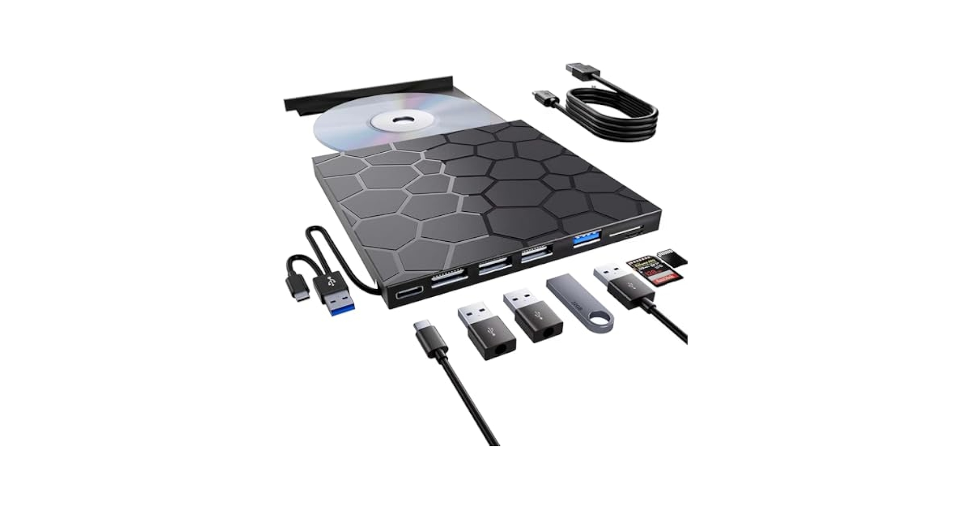 Amazon.com: VAIYI External CD/DVD Drive for Laptop, Portable
