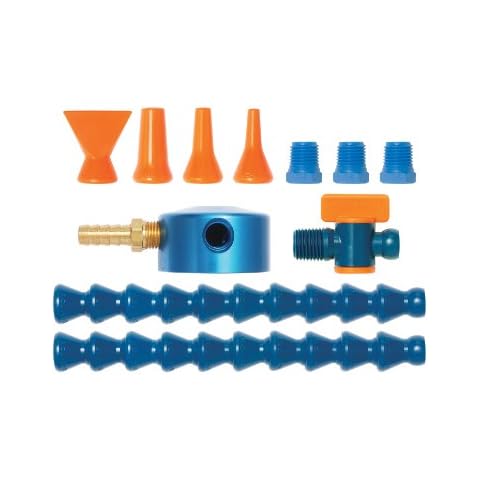 Loc-Line Coolant Hose Magnetic Base Manifold Kit, 12 Piece, 1/4" Hose ID Cover