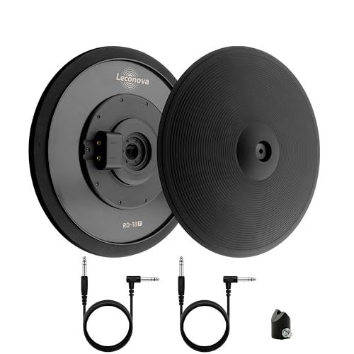 Cymbals 18-Inch 3-Zone Electronic Drum Cymbal Pad