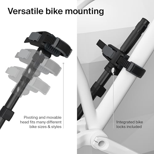 Image of Thule Outpace 2 Bike Hitch Rack, 2 inch & 1.25 inch Hitch, 110lb Capacity