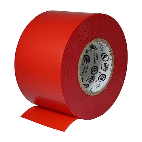 GGR EL-766AW Red Electrical Tape