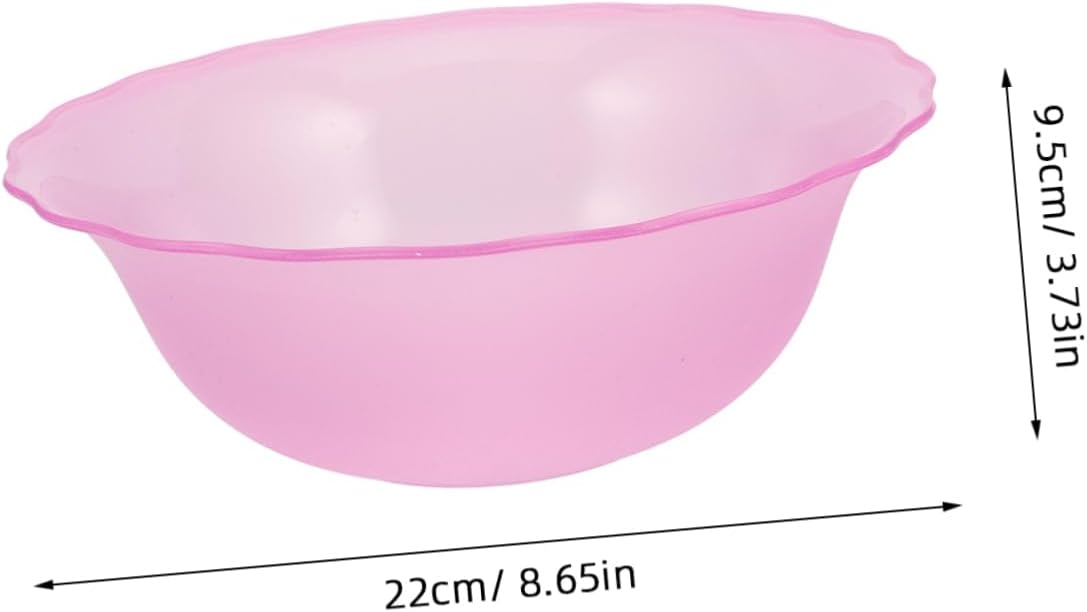 Plastic Frosted Wash Basin Salon Face Cleansing Bowl Hand Wash Sink Beauty Salon Accessory Shampoo Bowl
